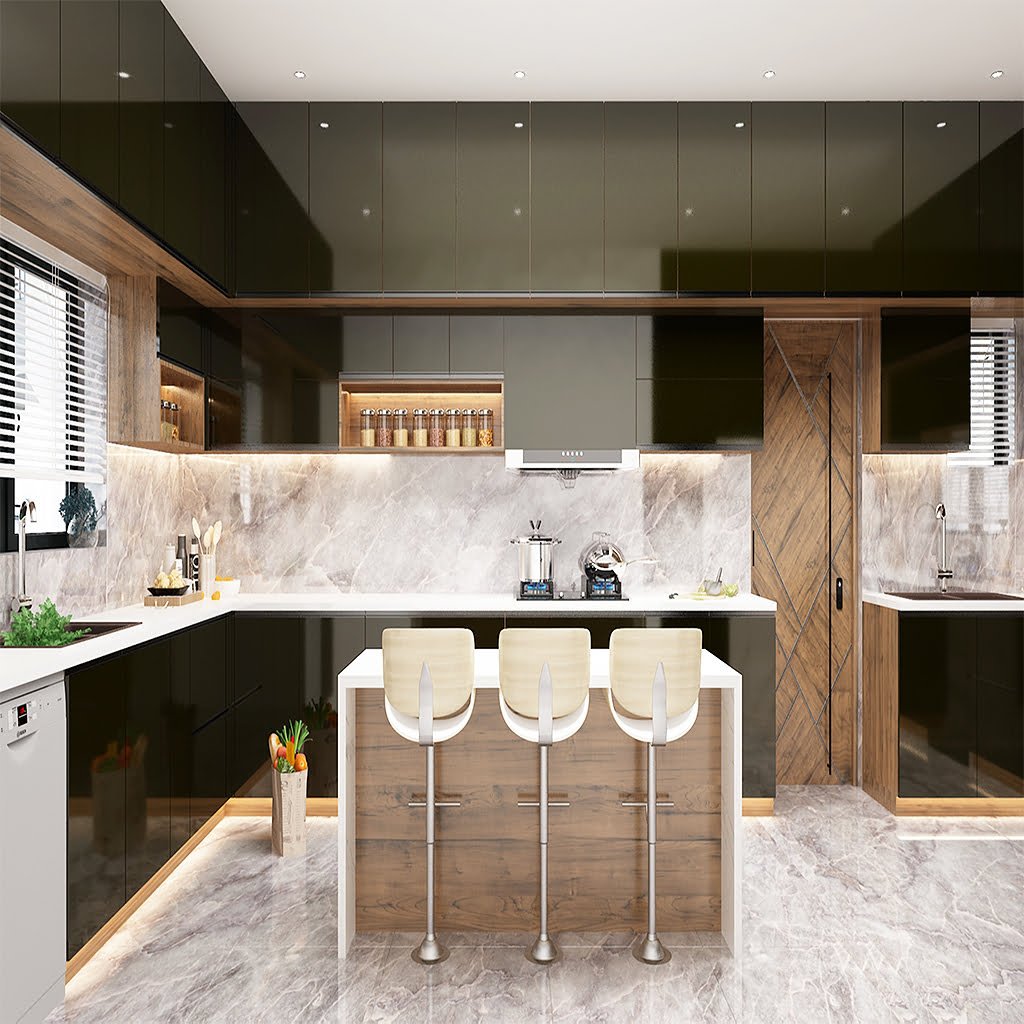 Custom Modular Kitchen Design