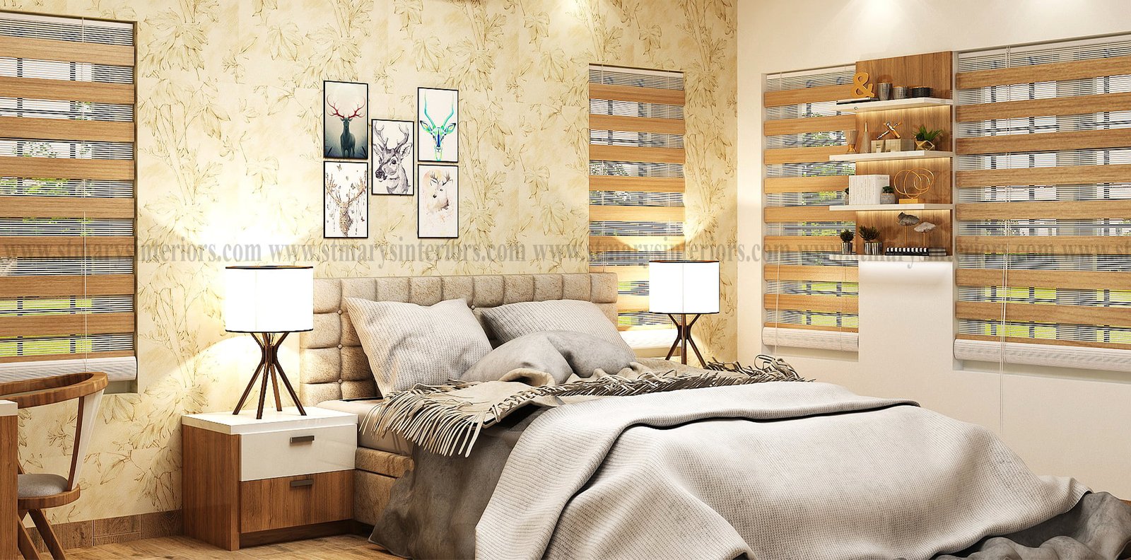 Custom Bedroom Interior Designers in Kottayam | Modern Styles