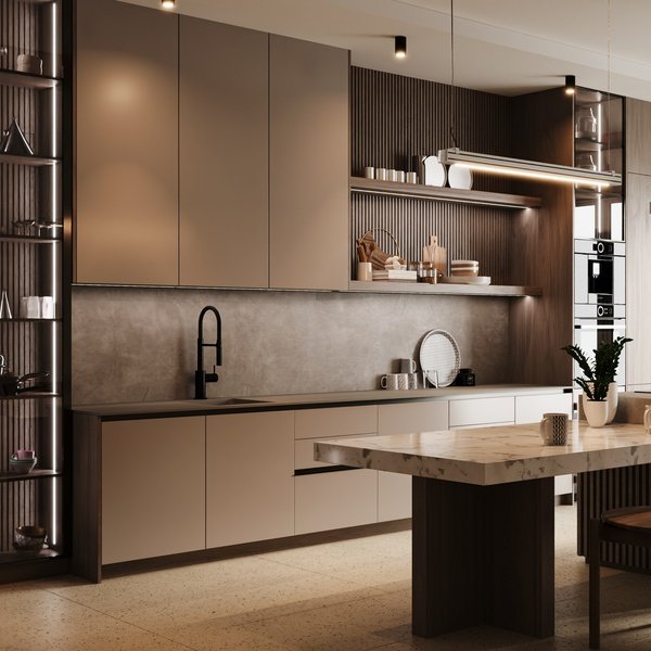 Custom Modular Kitchen Design