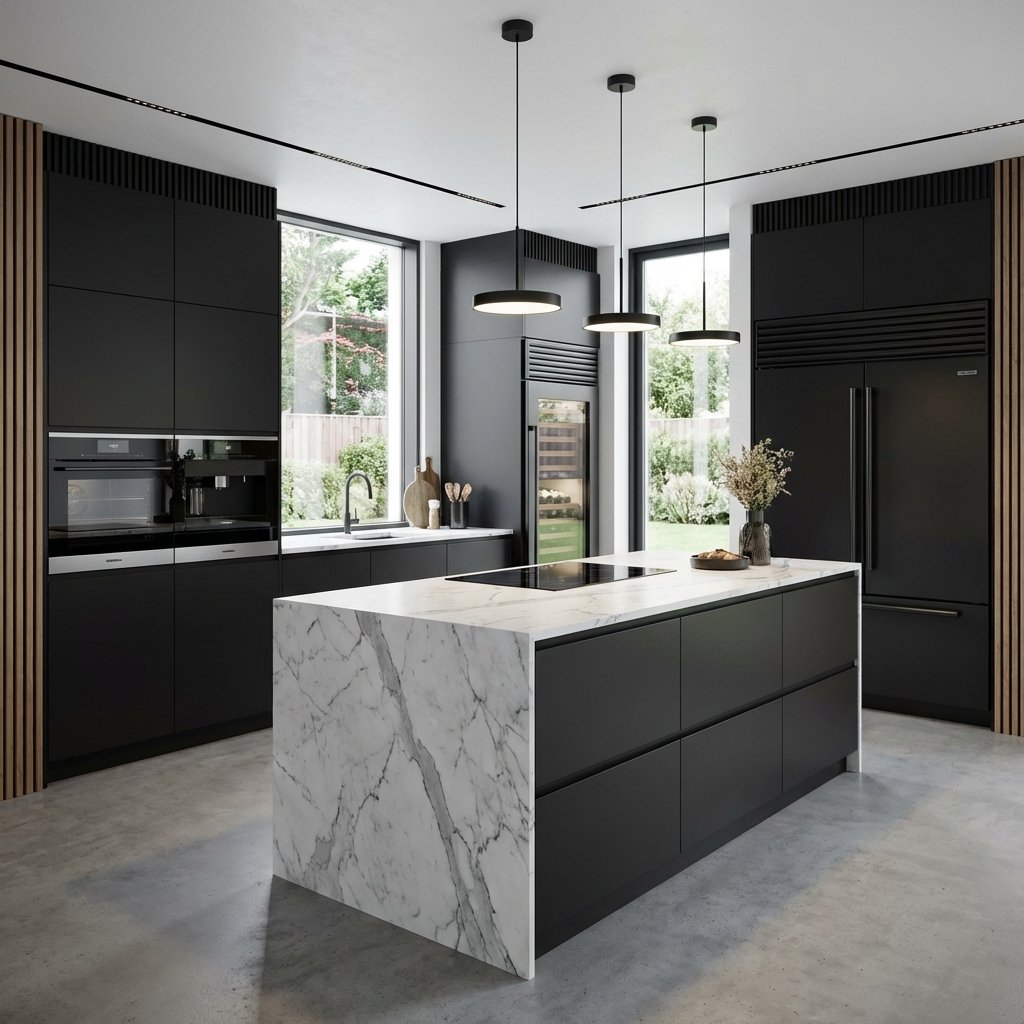 Straight Modular Kitchens